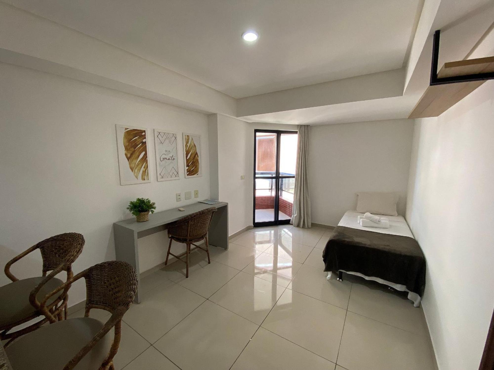 Bela Hospedagem - Marinas Flat - Excelente Localizacao Na Orla De Cabo Branco โจเอาเปสโซอา ภายนอก รูปภาพ