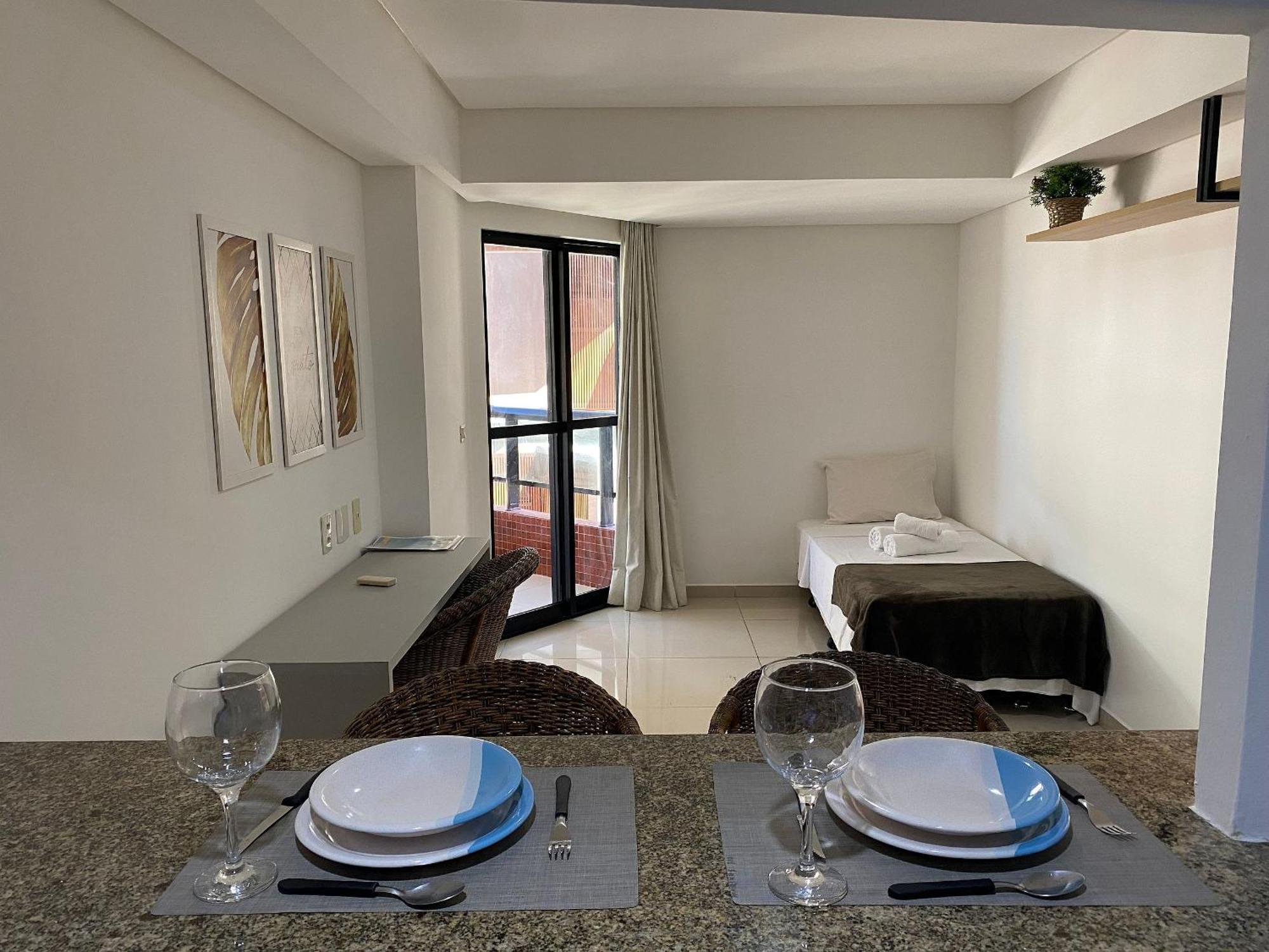 Bela Hospedagem - Marinas Flat - Excelente Localizacao Na Orla De Cabo Branco โจเอาเปสโซอา ภายนอก รูปภาพ